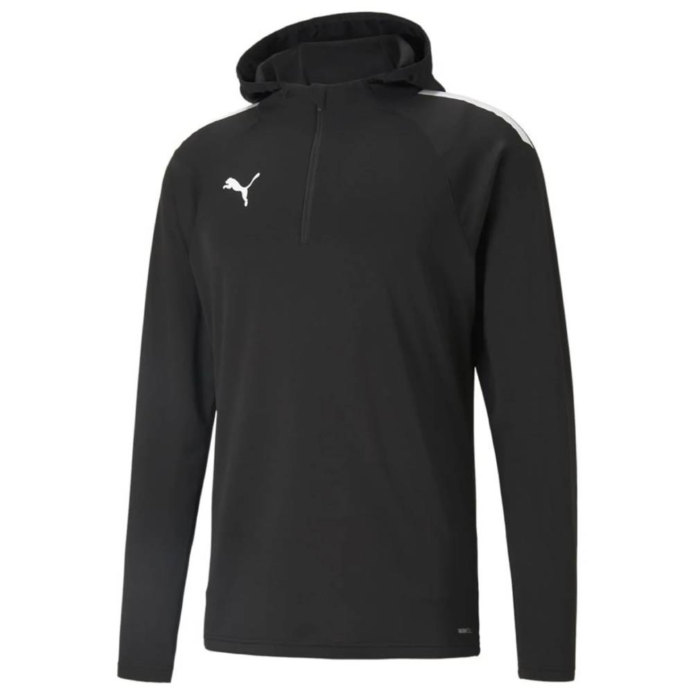 Puma Teamliga Fleece Jack Heren - Zwart | Maat: S