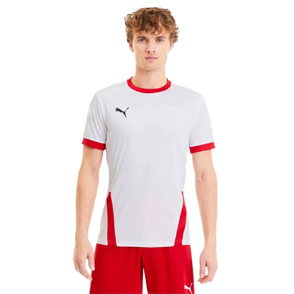 PUMA teamGOAL 23 Voetbalshirt Wit Rood