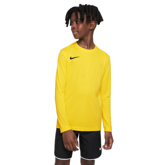 Nike Park VII Maillot de Foot Manches Longues Enfants Jaune Noir