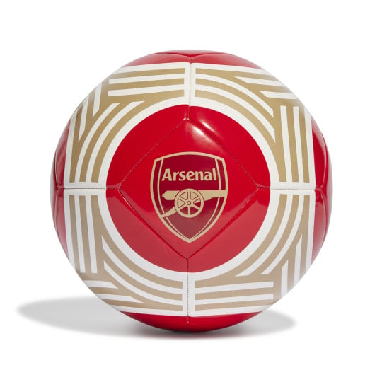 Ballon de football adidas Arsenal Club Taille 5 rouge doré blanc