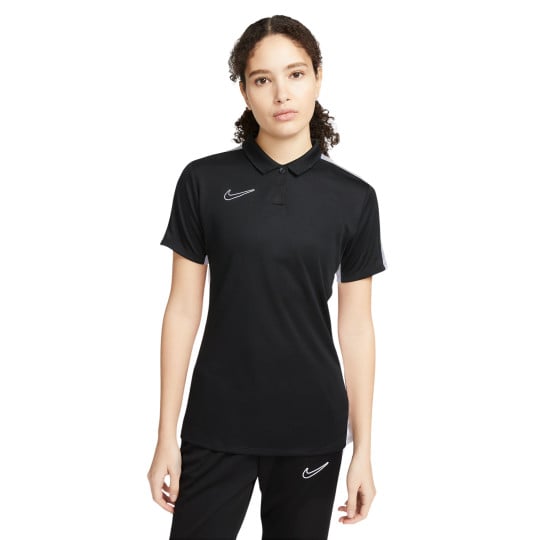 Nike Dri-Fit Academy 23 Polo Dames Zwart Wit