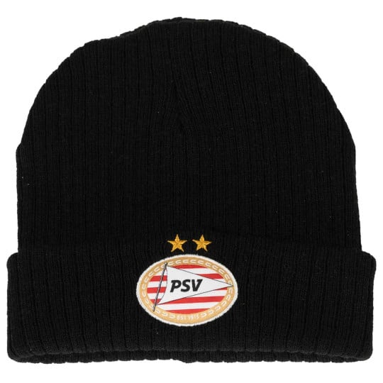 PSV Beanie Zwart Logo JR