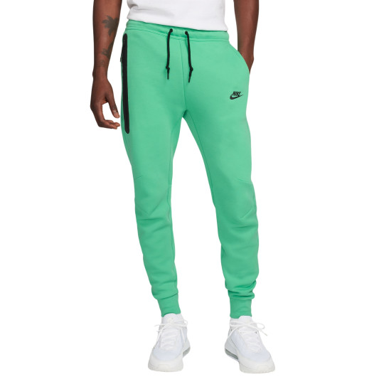 Nike Tech Fleece Sportswear Joggingbroek Lichtgroen Zwart