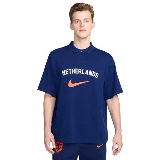 Nike Nederland Sportswear Polo Matchup 2024-2026 Blauw