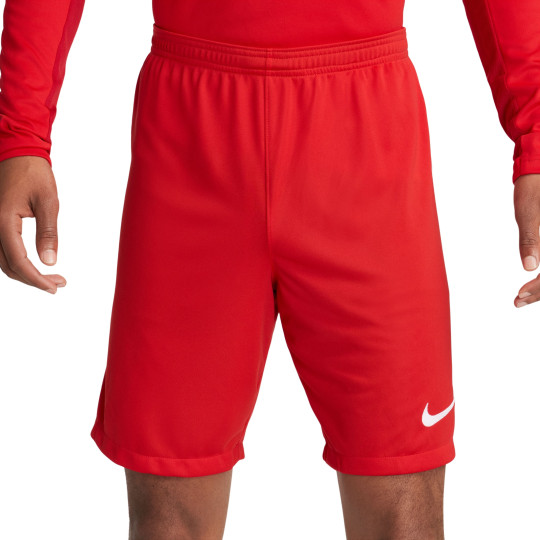 Nike Dri-FIT League III Voetbalbroekje Rood Wit