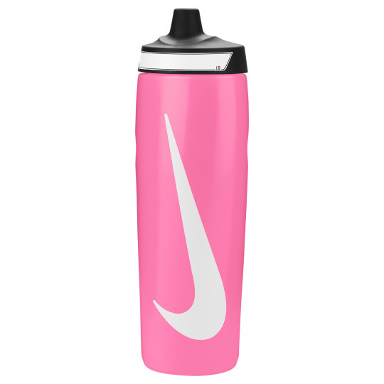 Nike Refuel Bidon Grip 710ML Roze Zwart