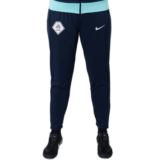 Nike KNVB Trainingspak 2024-2026 Dames Donkerblauw Turquoise Zwart