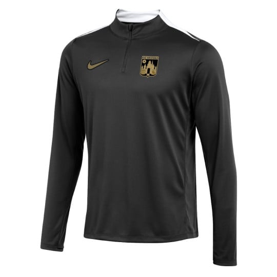 Haut d'entraînement Nike KVC Westerlo 2024-2025 noir blanc or