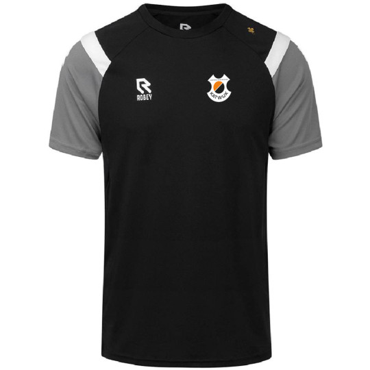 Katwijk Trainingsshirt Junior Zwart Grijs