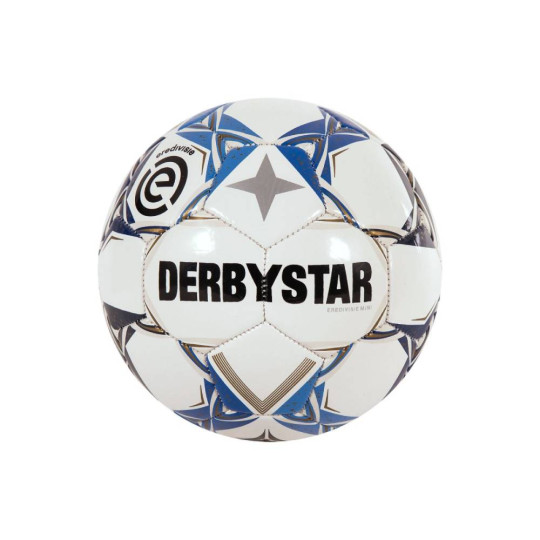 Derbystar Eredivisie Mini Voetbal 2024-2025 Wit Blauw Zwart