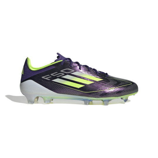 adidas F50 Elite Limited Edition Gras Voetbalschoenen (FG) Paars Wit Geel