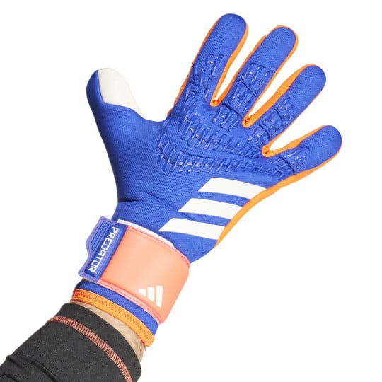 adidas Predator League Keepershandschoenen Blauw Oranje Wit