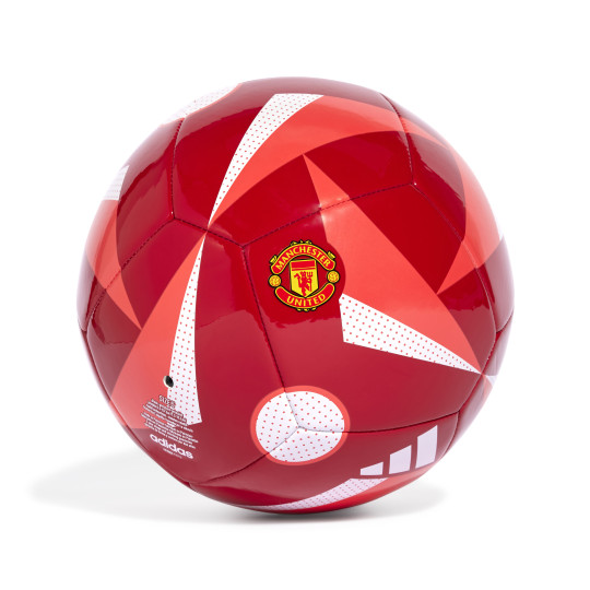 adidas Manchester United Fussballliebe Club Voetbal Maat 5 Rood Wit