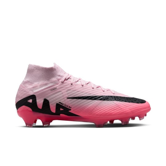 Nike Zoom Mercurial Superfly 9 Elite Gras Football Shoes (FG) Light Pink Hot Pink Black