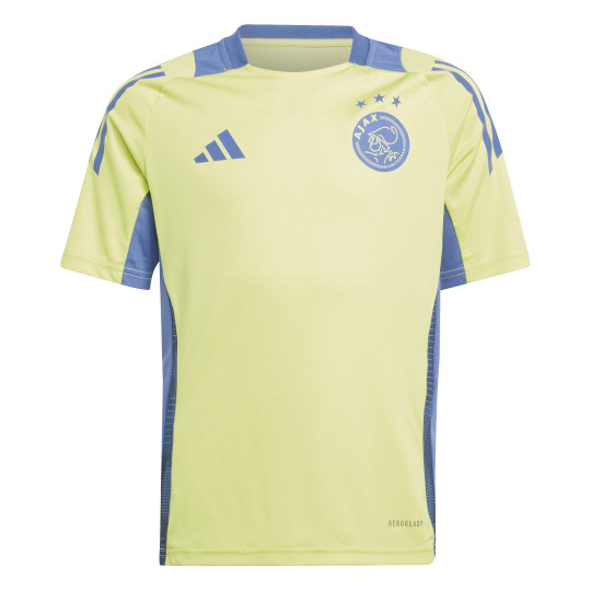 adidas Ajax Trainingsset 2024-2025 Kids Geel Blauw