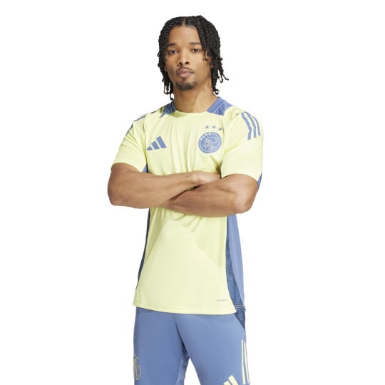 adidas Ajax Trainingsset 2024-2025 Geel Blauw