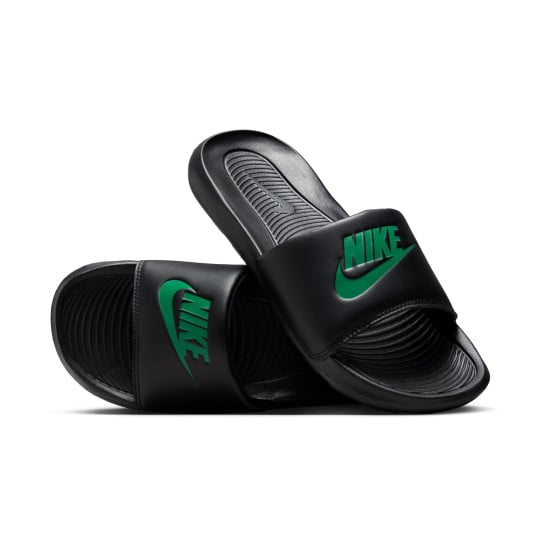 Nike Victori One Slippers Zwart Groen