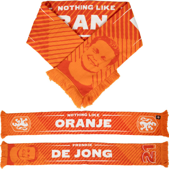 KNVB Sjaal Spelers Frenkie De Jong Oranje