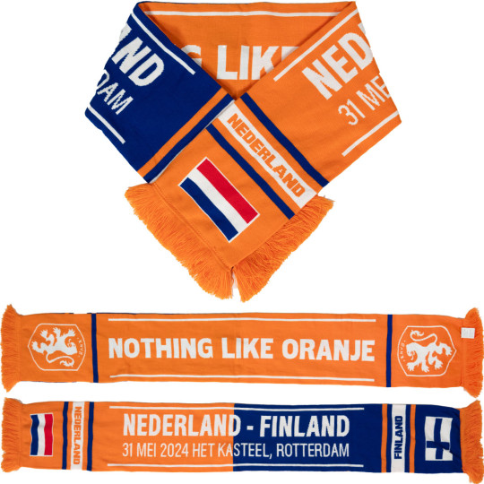 KNVB Sjaal OranjeLeeuwinnen Nederland - Finland