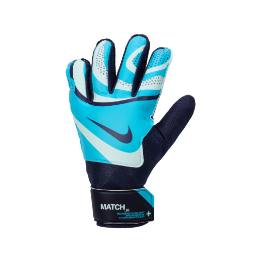 Nike Match Keepershandschoenen Kids Lichtblauw Blauw Wit Zwart