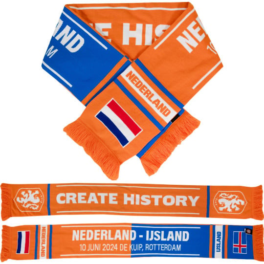 KNVB Sjaal Nederland - IJsland