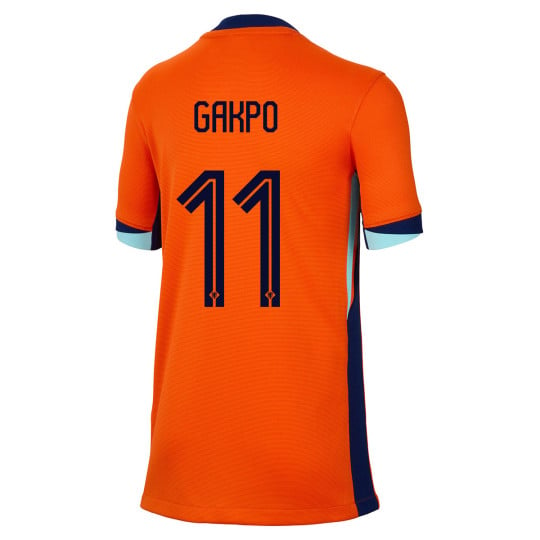 Nike Dutch Team Gakpo 11 Home Jersey 2024-2026 Kids