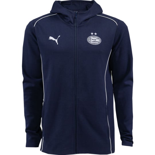 PSV Casuals Hooded Jacket 2024-2025 Navy