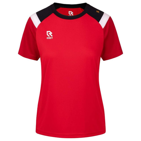 Maillot de football rouge Robey Control pour femme