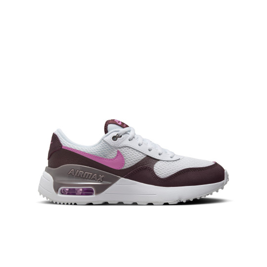 Nike Air Max Systm Sneakers Kids Wit Roze Bordeauxrood