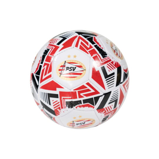 PSV Skillbal Logo Rood-Wit-Zwart