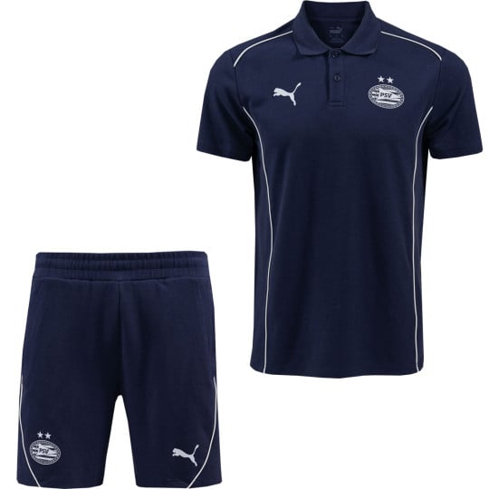 PSV Casuals Trainingsset Polo 2024-2025 Navy