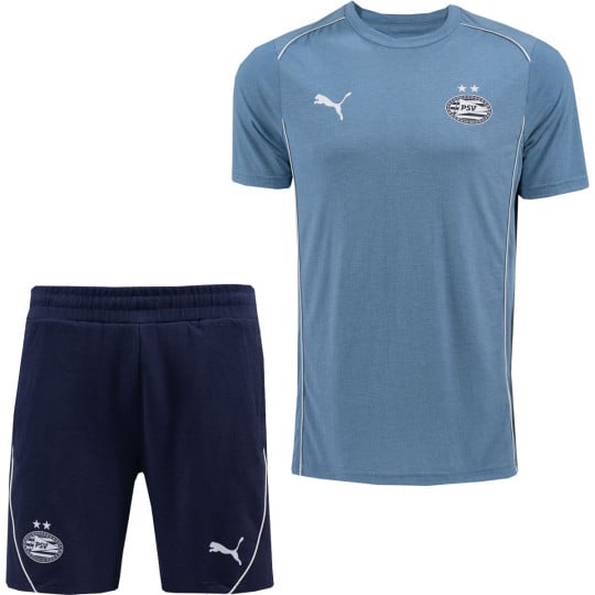 PSV Casuals Trainingsset Shirt 2024-2025 Zen Blue