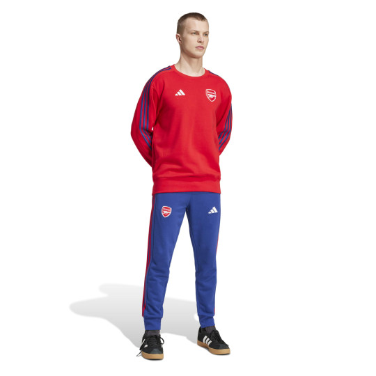 adidas Arsenal DNA Crew Joggingpak 2024-2025 Rood Donkerblauw