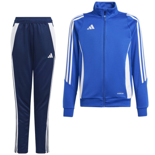 Adidas blauwe trainingspak sale