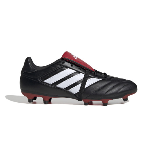 adidas Copa Gloro 2 Gazon Naturel Chaussures de Foot (FG) Noir Blanc Rouge