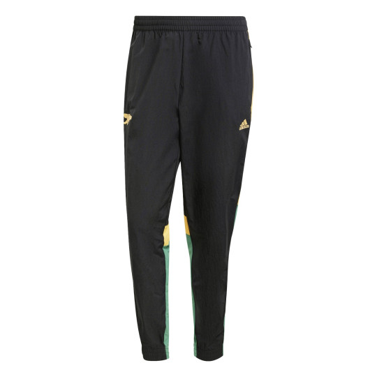 adidas Arsenal Culturewear Joggingbroek Woven 2024-2025 Zwart Geel Groen