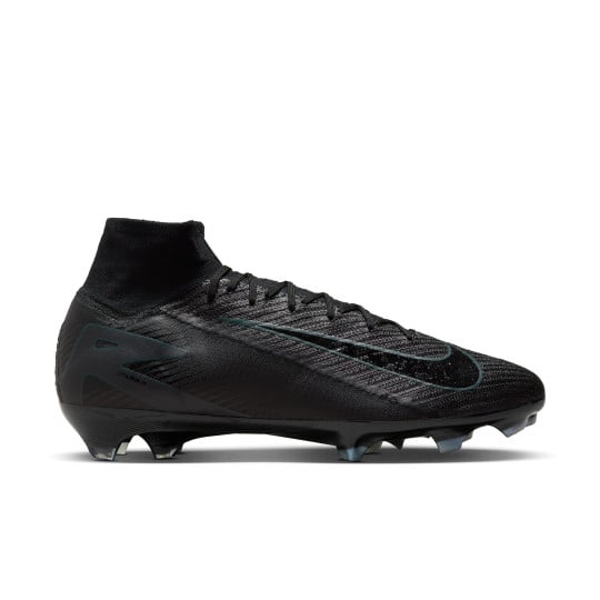 Nike Zoom Mercurial Superfly Elite 10 Grass Football Shoes (FG) Black Dark Green