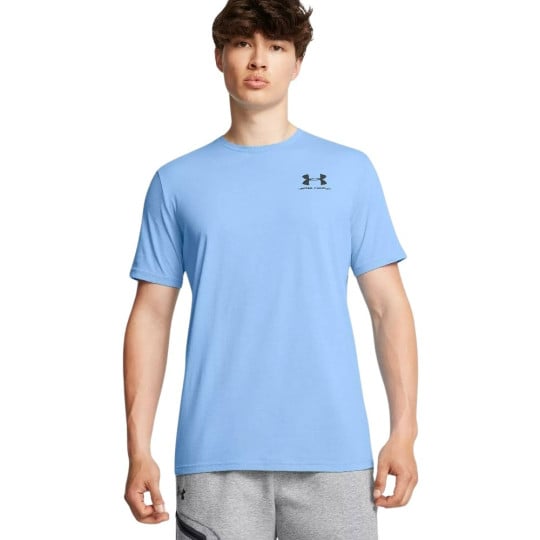 Under Armour Sportstyle Left Chest Logo T-Shirt Blauw