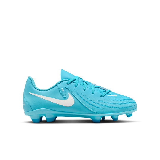 Nike Phantom GX II Club Gazon Naturel Gazon Artificiel Chaussures de Foot (MG) Enfants Bleu Clair Bleu