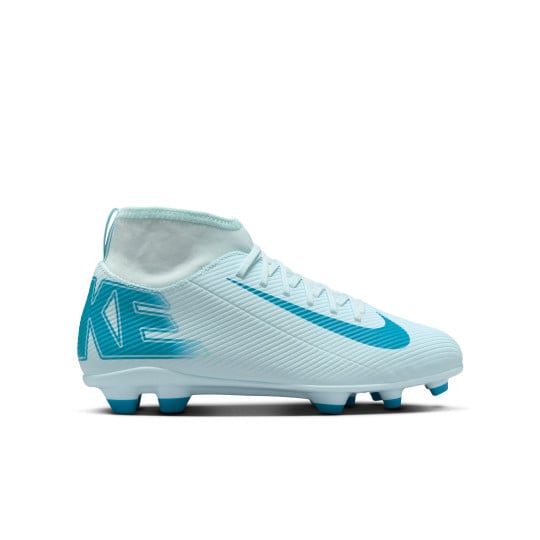 Nike Mercurial Superfly 10 Club Gras / Kunstgras Voetbalschoenen (MG) Kids Lichtblauw Blauw