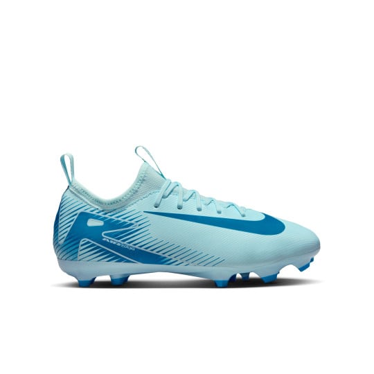 Nike Zoom Mercurial Vapor Academy 16 Grass/Artificial Grass Football Shoes (MG) Kids Light Blue Blue