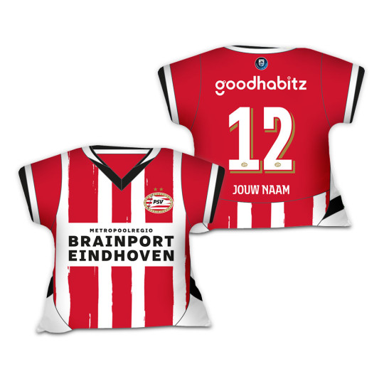 PSV Shirtkussen Thuis 2024-2025 Gepersonaliseerd