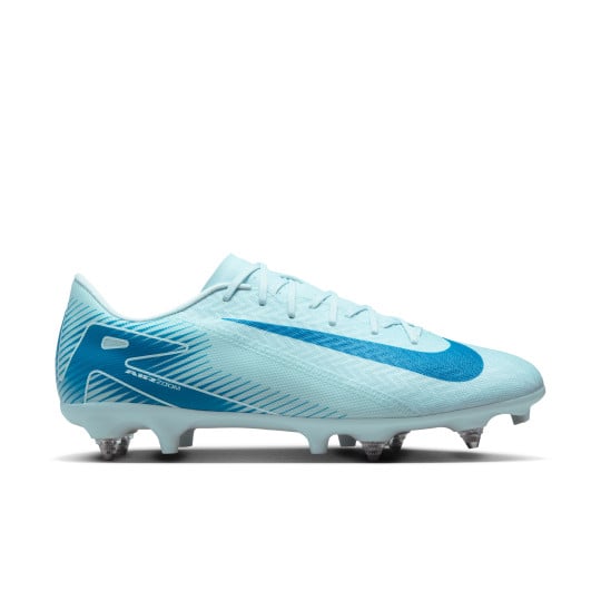 Nike Zoom Mercurial Vapor 16 Academy IJzeren-Nop Voetbalschoenen (SG) Anti-Clog Lichtblauw Blauw