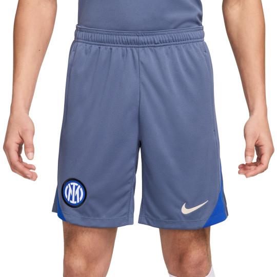 Nike Inter Milan Strike Trainingsbroekje 2024-2025 Grijsblauw Blauw Beige