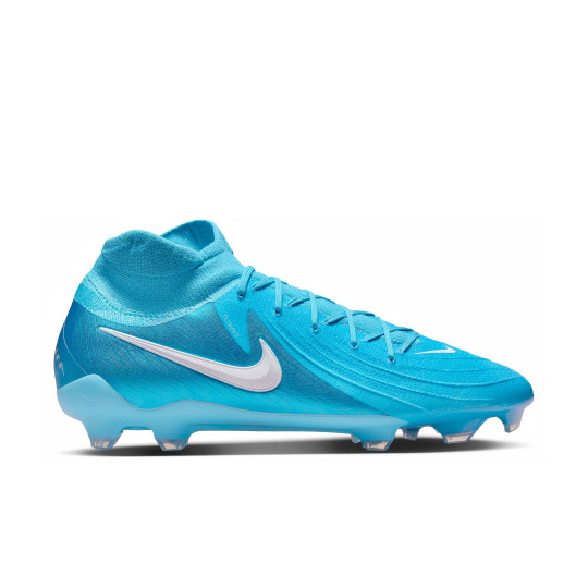 Nike Phantom Luna Pro II Gras Voetbalschoenen (FG) Blauw Wit