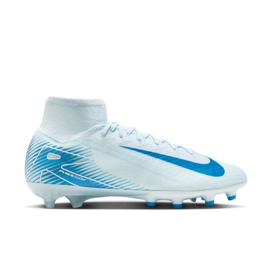 Nike Zoom Mercurial Superfly Elite 10 Artificial Grass Football Shoes (AG) Light Blue Blue