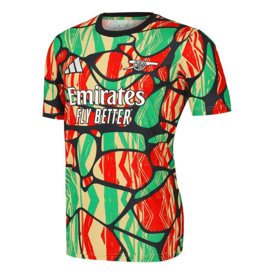 adidas Arsenal Pre-Match Trainingsshirt 2024-2025 Multicolor