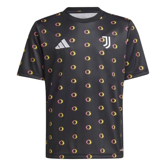 adidas Juventus Pre-Match Trainingsshirt 2024-2025 Kids Zwart