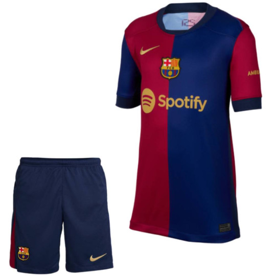 Nike FC Barcelona Thuisset 2024-2025 Kids