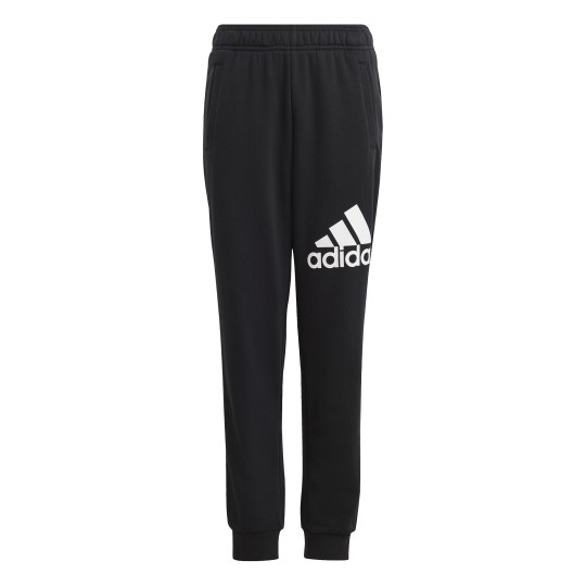 adidas Essentials Big Logo Joggingbroek Kids Zwart Wit